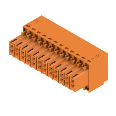 WEIDMULLER B2L 3.50/24/180 SN OR BX Wtyk PCB (złącze wiązki), 3.50 mm, Liczba biegunów: 24, złącze sprężynowe 1747860000 /42szt./ (1747860000)